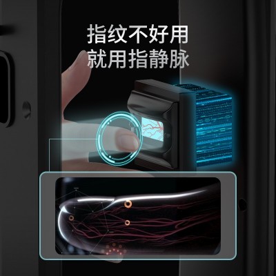 BECK博克全自动3D人脸识别智能锁掌静脉指静脉信号感应远 程联网图4