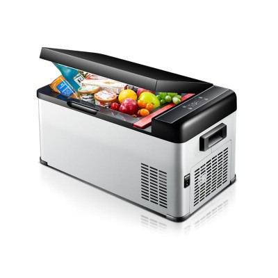 1q1压缩机车载冰箱迷你小型家用制冷冻结冰小冰柜12V/24V货车专用  1套图2
