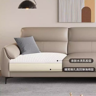源工厂真皮沙发现代简约大小户型客厅直排高靠背意式头层牛皮沙发  1套图3
