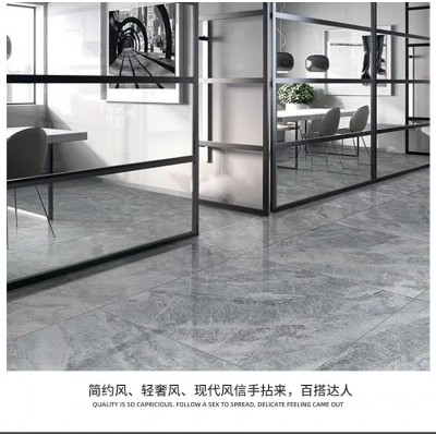 批发客厅地砖通体大理石大板瓷砖600x1200简约现代别墅新款地板砖   1片图4