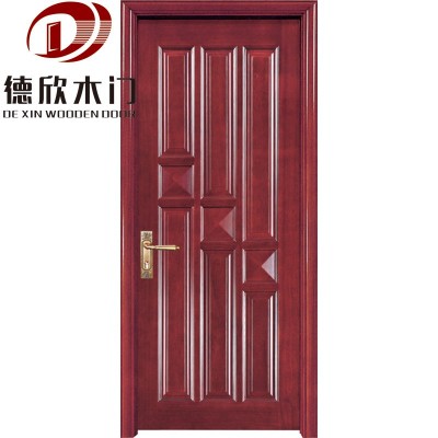 厂家复合门套装门室内开放漆中式原木门简约房间卧室实木门-下单图4