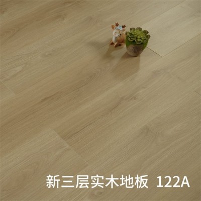 实木新三层复合木地板家用15mm原木橡木包安装多层地板 舒畅生产图2