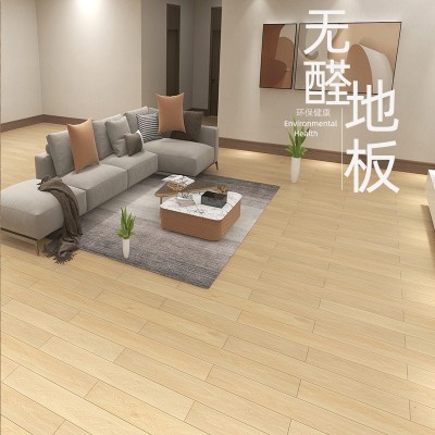PVC锁扣地板 别墅小区家用装修用 耐磨静音 韩华建材图4