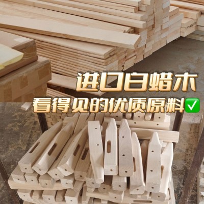 丹梵斯 法式中古风复古老巴黎床白蜡木婚床实木双人床榉木双人床图4