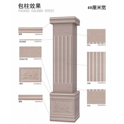 别墅外墙砖300*600仿石砖麻面墙砖自建房农村庭院花岗岩瓷砖抗冻图5