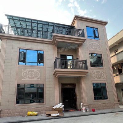 别墅外墙砖300*600仿石砖麻面墙砖自建房农村庭院花岗岩瓷砖抗冻图3