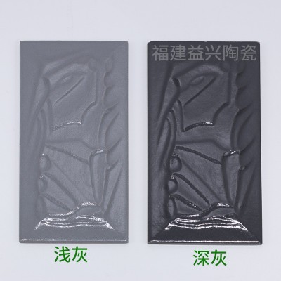 14x28文化砖 灰色蘑菇石 福建厂家外墙砖 厂房自建房庭院围墙砖图3