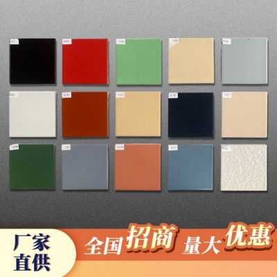 外墙砖100*100釉面方块砖农村自建房学校别墅工程外墙砖厂家直销图2