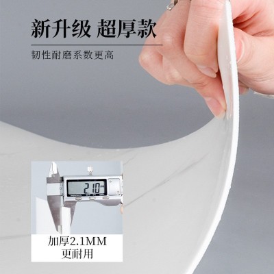 新款厨房卫生间防水防油贴纸仿瓷砖贴墙纸自粘背景水泥墙翻新壁纸图4