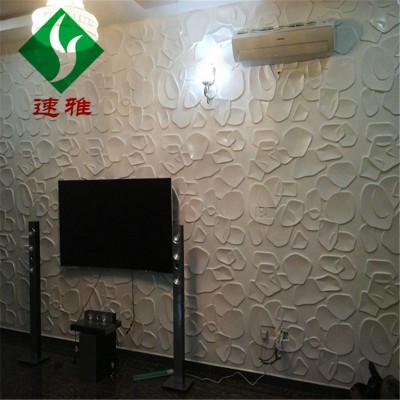 PVC三维板背景墙墙贴3D墙板立体墙板墙纸墙贴wall penels装饰面板图2