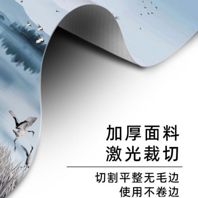 风景卷帘窗帘成品加厚隔热遮光厨房卫生间遮阳防晒升降家用卷拉帘图3