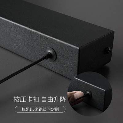 北欧创意一字长条餐桌吧台灯全光谱护眼室内饭厅灯极简氛围办公灯图3