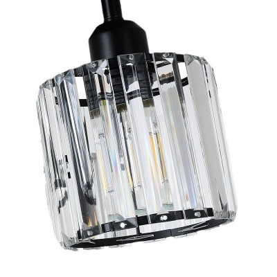 水晶天花板灯现代灯具黑色厨房带透明灯罩走廊灯具适用于玄关卧室图5