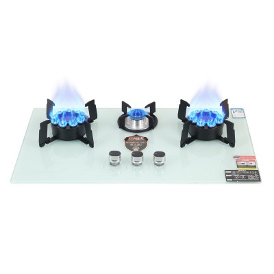 品牌家用正品3头猛火灶可折叠天然气灶液化气灶台嵌2用灶具可翻盖图5