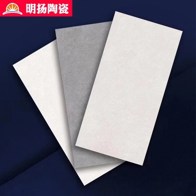 厂家定制750*1500摩卡瓷砖干粒抛瓷砖大板砖水泥瓷砖素色柔光大板图2