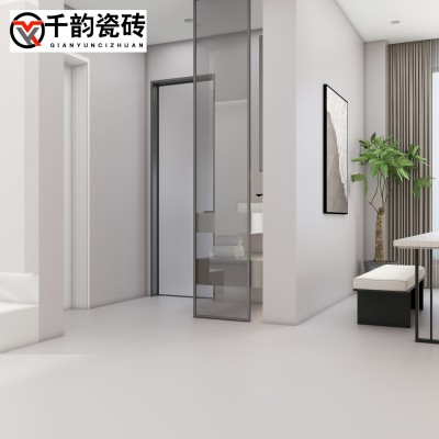 网红瓷砖奶油风纯色柔光砖大板岩板瓷砖900x1800哑光防滑耐磨地砖图2