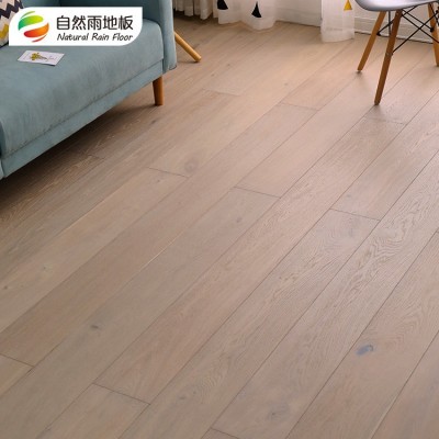 橡木纯三层实木复合地板家用15mm黑胡桃松木芯锁扣欧洲白蜡木地板图4