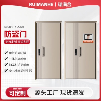 防盗门入户门铸铝门甲级防盗门家用子母门安全门别墅进户门批发图2