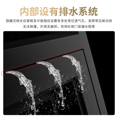 上海南昌厂家系统断桥铝门窗农村自建房窗户防盗一体窗铝合金门窗图4