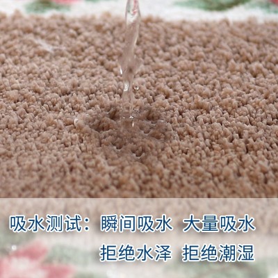 田园简约地垫吸水防滑垫子门口脚垫子卫生间浴室地毯门垫进门门毯  1块图3
