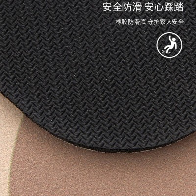 简约卫生间门口地垫硅藻泥吸水防滑垫速干家用厕所洗手间浴室脚垫  1块图4