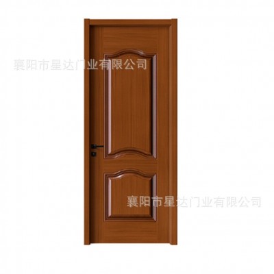 实木批发红色卧室门新中式现代简约复合门家用卧室门套装门生态门     1套图4