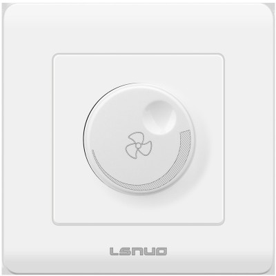 家用暗装500w风机调速开关1200w风扇调速器300w无极变速面板1000w  1个图5