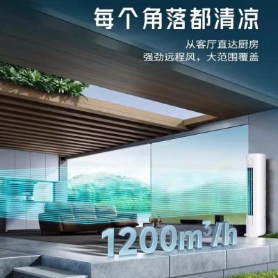 观立一级变频冷暖空调圆柱柜机家用客厅立式低能耗2匹3匹空调     1台图2