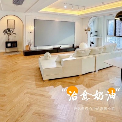 厨卫厂家石耐磨0直销塑翻新人字厂家直销SPC醛防水锁扣鱼骨家用商  1件图4