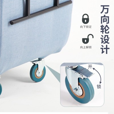 可加工定制两用带扶手客厅沙发办公室出租房小户型极简折叠沙发床  1个图3