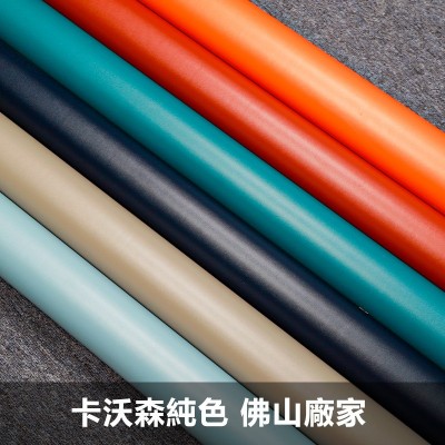 卡沃森纯色墙纸加厚PVC墙纸 自粘壁纸导气槽工程酒店装饰波音软片     2000米图4