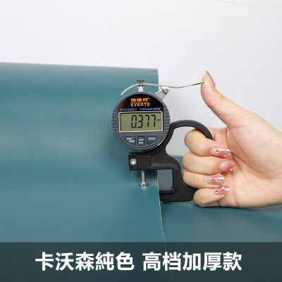 卡沃森纯色墙纸加厚PVC墙纸 自粘壁纸导气槽工程酒店装饰波音软片     2000米图2