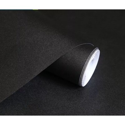 自粘素色墙纸纯色加厚防水哑光店铺装修墙贴卧室客厅桌面翻新贴   1件图3