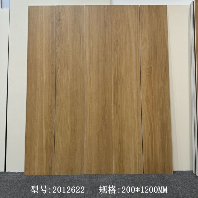 小红书推荐奶油风全瓷木纹砖200X1200仿木地板瓷砖客厅卧室防滑砖  1片图4