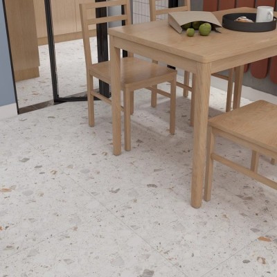 彩色哑光防滑水磨石地砖600x600奶茶店餐厅卫生间瓷砖民宿服装店  1件图4