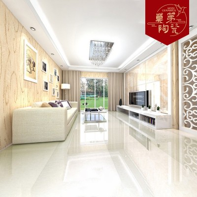 黄白聚晶工程玻化砖800x800抛光砖600x600防滑地砖耐磨瓷砖  1件图2