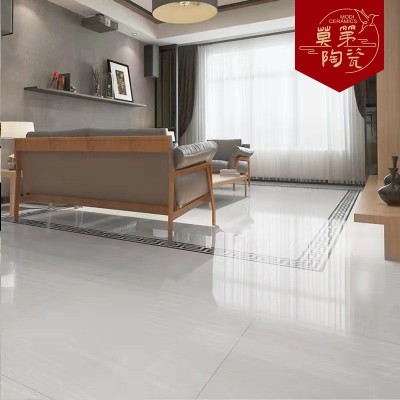 黄白聚晶工程玻化砖800x800抛光砖600x600防滑地砖耐磨瓷砖  1件图3