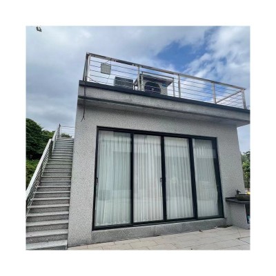极窄重型推拉门铝合金移门客厅厨房隔断门钢化玻璃隔音阳台平移门2平方米图4