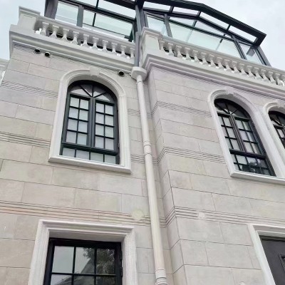 厂家法式复古平开窗奶茶店餐厅咖啡馆隔断老式推拉窗阁楼采光窗户2平方米图3