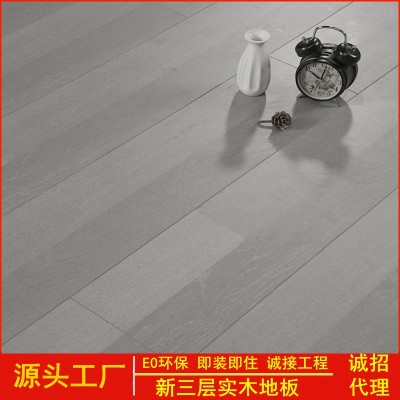 新三层实木复合地板15mmE0环保耐磨防水木地板地暖家用工厂直销     1平方米图4