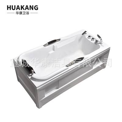 独立亚克力浴缸 冲浪按摩小户型家用浴缸 嵌入式恒温浴缸HK-828  1件图5