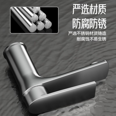 不锈钢水龙头洗手盆洗脸盆卫生间冷热水浴室柜台盆家用台面盆龙头  1件图4
