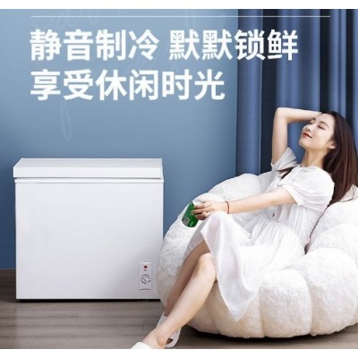 先科小冰柜家用小型全冷冻冷藏两用冷柜迷你减霜商用冷柜一级节能  1件图2