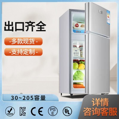 定制家用小冰箱租房冰箱小容量大容量冷藏冷冻保鲜双门电冰箱  1台图2