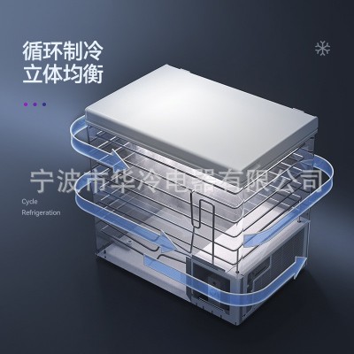 家用小型冷柜节能单门双门冰柜冷冻藏保鲜大容量双温冰柜冷柜  1件图2