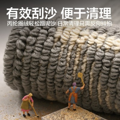 厂家直销丙纶玄关入户门地垫家用大门口耐磨除尘除尘脚垫地毯定制     500平方米图4