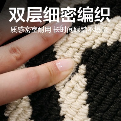 厂家直销丙纶玄关入户门地垫家用大门口耐磨除尘除尘脚垫地毯定制     500平方米图3