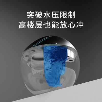 创意沙发智能马桶全自动一体式无水压即热鸡蛋形圆型轻智能坐便器  1件图2