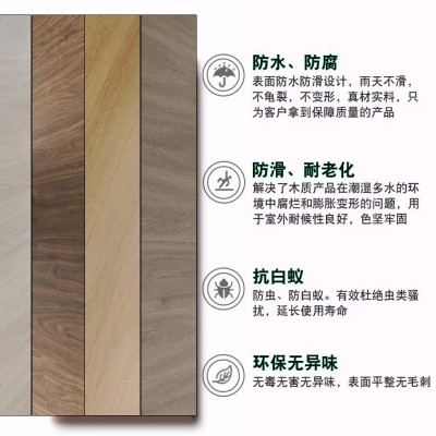 家装三层复合地板E0级松木江山欧派12mm地暖可用木地板  1件图3