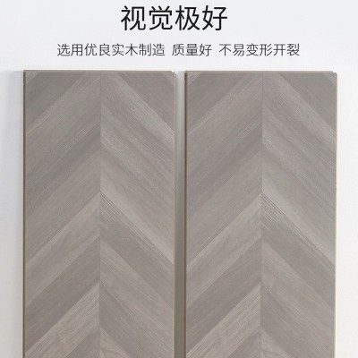 强化复合木地板鱼骨拼木地板E0级多层实木地板家用强化复合地板  1件图3